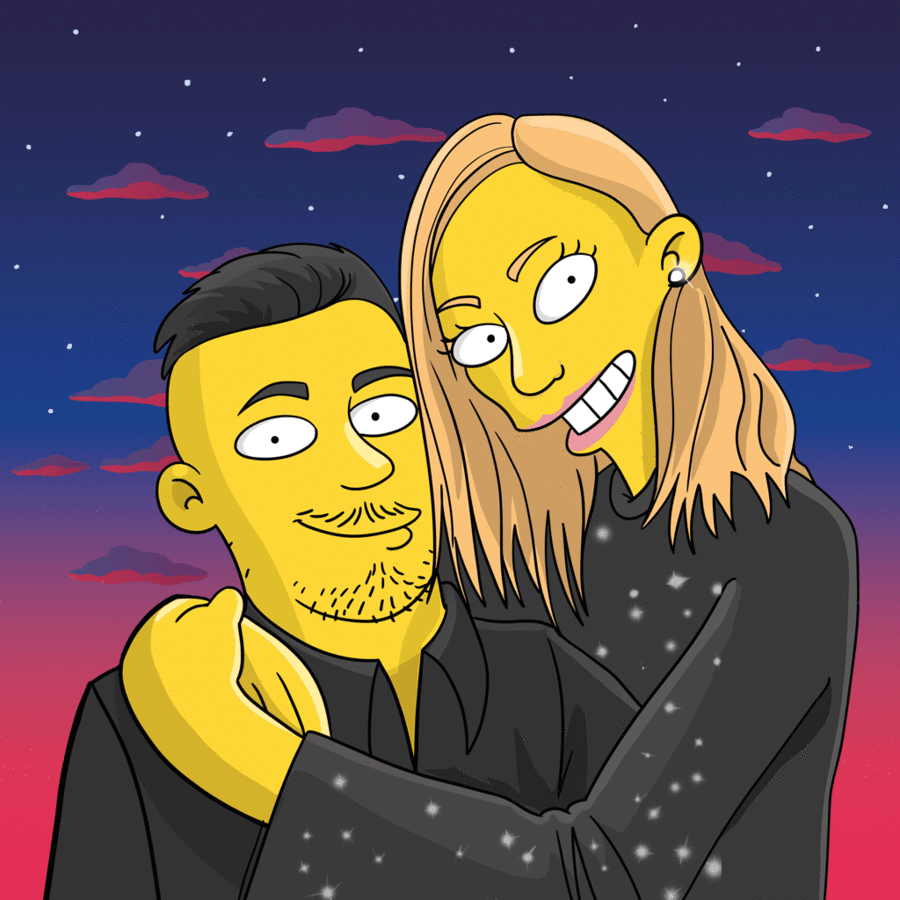 Simpsons Portrait - Best Custom Product Options