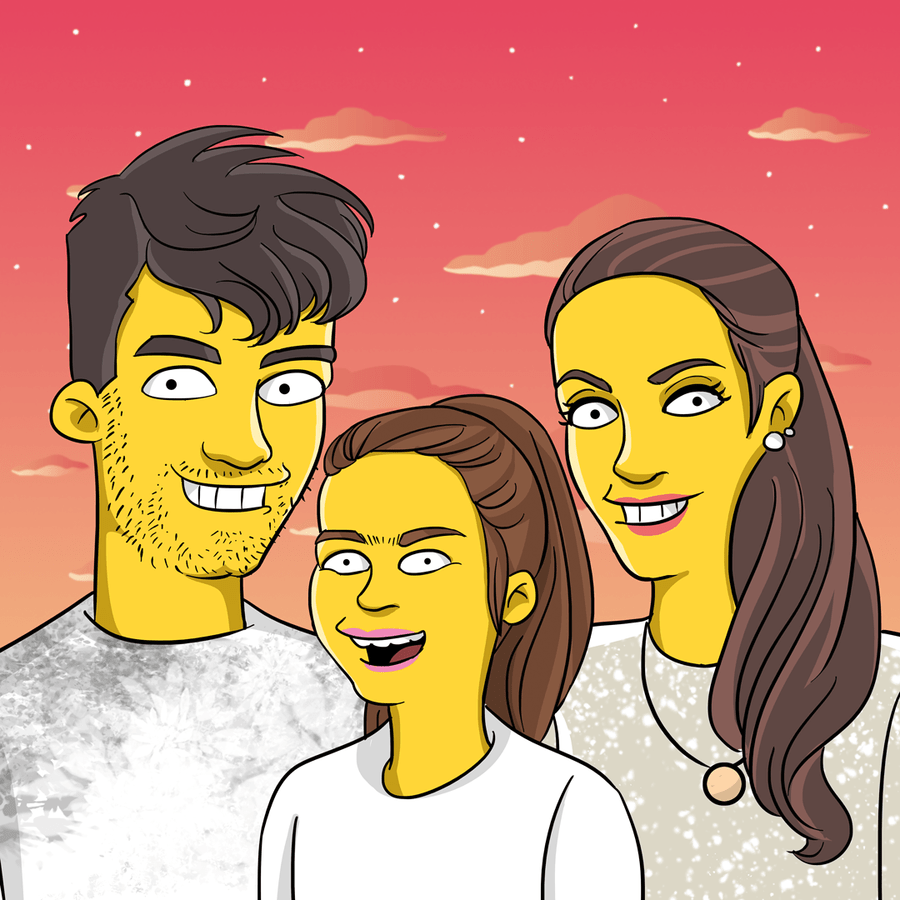 Simpsons Portrait - Best Custom Product Options