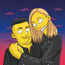 Simpsons Portrait - Best Custom Product Options