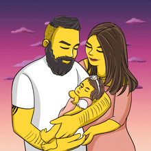 Simpsons Portrait - Best Custom Product Options